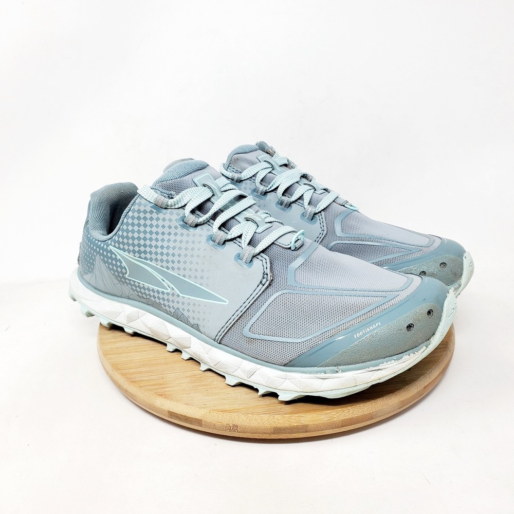 Altra Superior 4.5 Shoes Womens 8.5 Blue Trail Running Hiking Barefoot Sneaker - Picture 6 of 13
